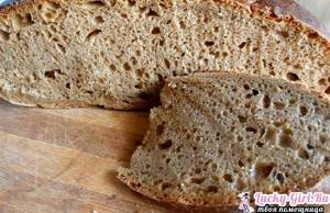 Испечь хлеб дома без дрожжей в духовке рецепт простой