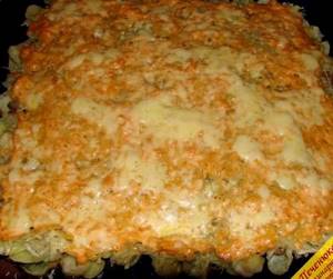 Картошка с фаршем с сыром в духовке рецепт с фото