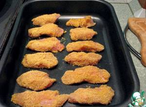Куриные наггетсы в духовке рецепт с фото