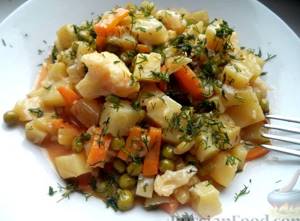 Овощное рагу рецепт с картошкой и цветной капустой и кабачками