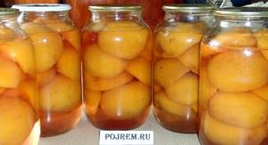 Персики консервированные рецепт на зиму