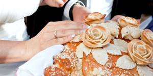 Рецепт свадебного каравая пошагово с фото