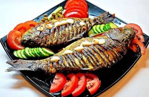 Рыба запеченная в духовке в фольге рецепт с фото с овощами