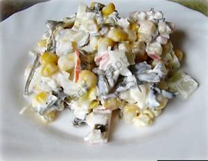 Салат из морской капусты рецепт с фото очень вкусный с яйцом