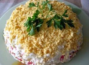 Салат мимоза рецепт классический рецепт с сыром и сливочным маслом