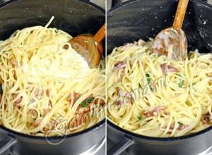 Спагетти карбонара рецепт со сливочным соусом