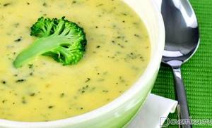 Суп из брокколи и цветной капусты рецепт с фото