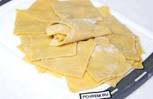 Тесто для лазаньи рецепт с фото пошаговый в домашних условиях