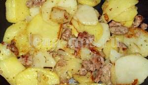 Тушеная картошка в мультиварке с мясом рецепт