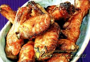 Жареные куриные крылышки на сковороде рецепт с фото
