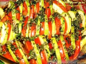 Блюдо из кабачков с помидорами рецепт с фото на сковороде