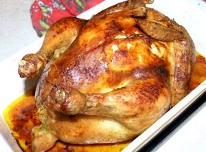 Фаршированная курица в духовке рецепт с фото