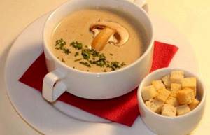 Фото крем-суп из шампиньонов рецепт с фото