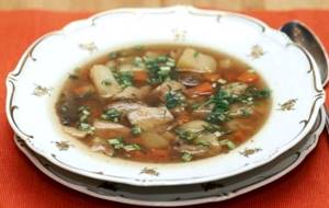 Грибной суп из замороженных шампиньонов рецепт с фото