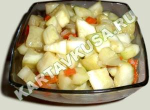 Кабачки жареные с овощами на сковороде пошаговый рецепт