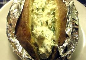 Картофель в мундире запеченный в фольге в духовке рецепт с фото