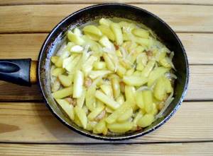 Картошка с салом на сковороде рецепт с фото