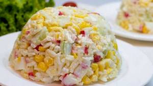 Крабовый салат рецепт классический без риса