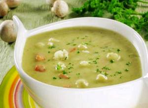 Крем-суп из брокколи со сливками рецепт