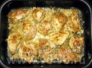 Курица в духовке в майонезе рецепт с фото