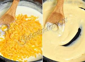 Макароны с сырным соусом рецепт с фото