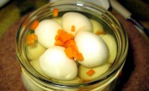 Маринованные перепелиные яйца рецепт с фото