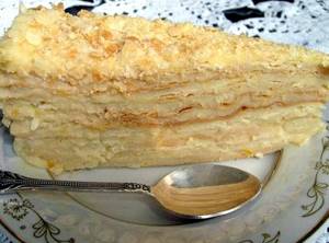 Наполеон торт рецепт с заварным кремом фото рецепт
