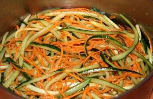Огурцы с морковью по-корейски рецепт на зиму без стерилизации