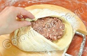 Осетинский пирог с мясом рецепт с фото