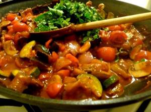 Овощное рагу рецепт с картошкой и капустой и с мясом
