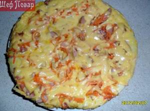 Пицца на сковороде за 10 минут рецепт с фото пошагово