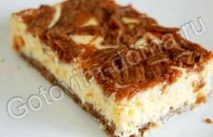 Пирог с творожной начинкой в духовке рецепт с фото