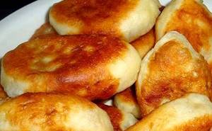 Пирожки с картошкой жареные на сковороде рецепт с фото на дрожжах