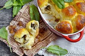 Пирожки с щавелем в духовке рецепт с фото