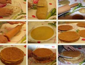 Пошаговый рецепт торт медовый с фото