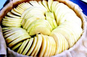Простой рецепт шарлотки с яблоками в духовке с фото пошагово