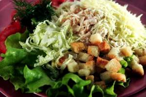 Простой салат с куриной грудкой простой рецепт с фото