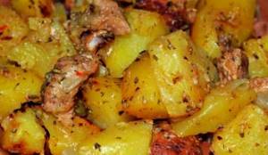 Рагу из свинины с картошкой и капустой рецепт с фото