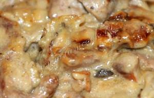 Рецепт бефстроганов из говядины с грибами