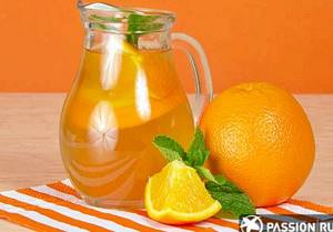 Рецепт домашнего лимонада из апельсинов