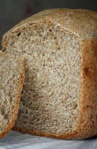 Рецепт хлеба для хлебопечки из цельнозерновой муки