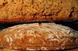 Рецепт хлеба на кефире без дрожжей в духовке