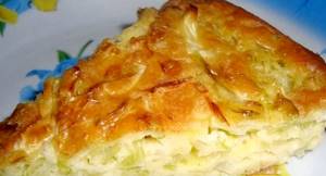 Рецепт капустного пирога для ленивых