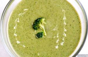 Рецепт крем суп из брокколи со сливками