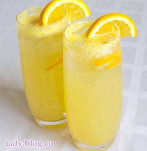 Рецепт лимонада домашнего из апельсинов