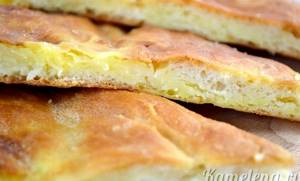 Рецепт пирога осетинского с сыром и картошкой