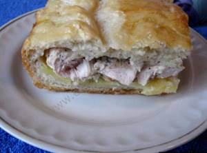 Рецепт пирога с картошкой и курицей с фото