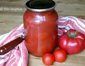 Рецепт помидоры на зиму в томатном соке
