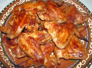 Рецепт приготовления крылышек куриных в духовке