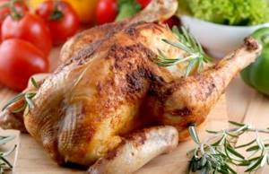 Рецепт приготовления курицы в духовке целиком